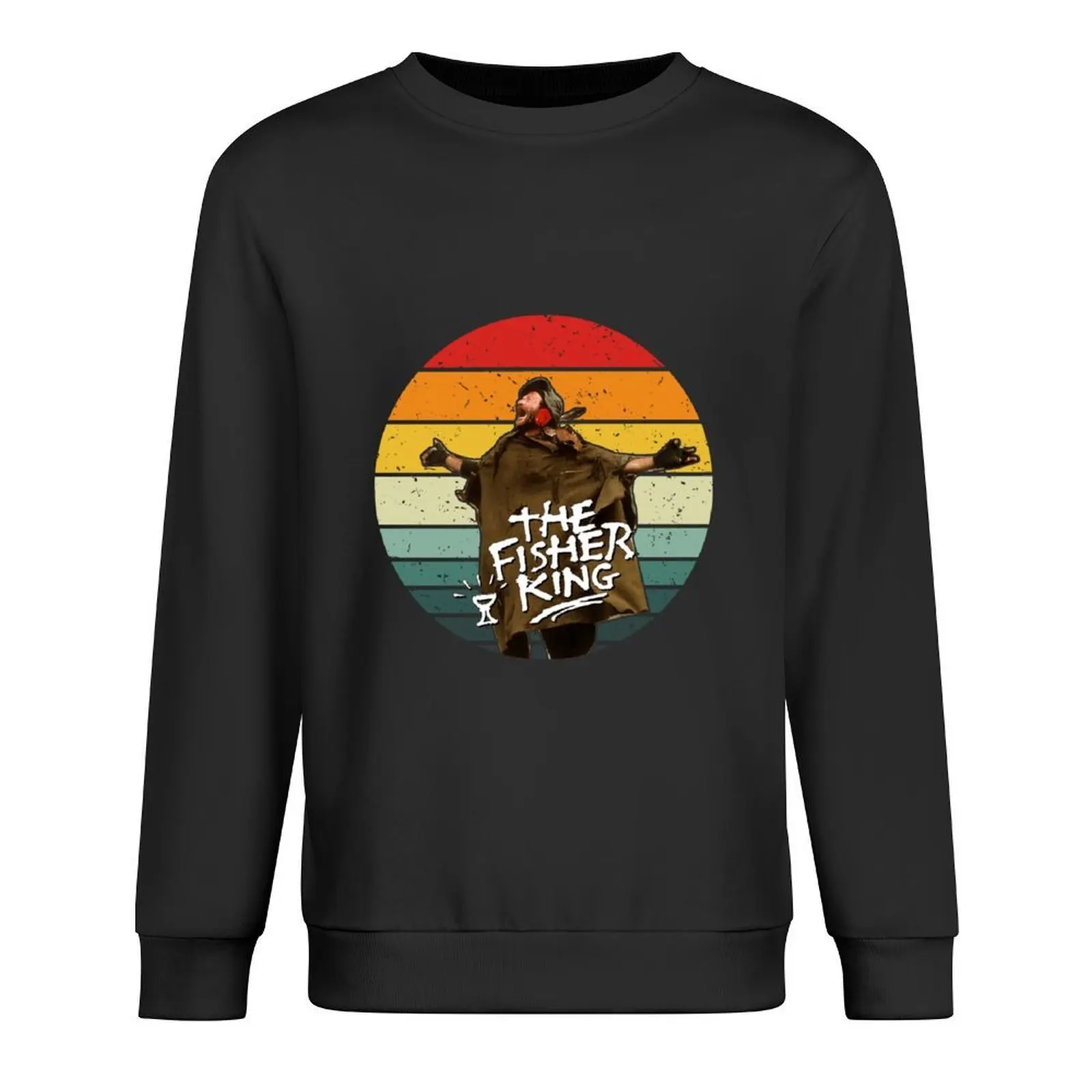 

The Fisher King Vintage Pullover clothes for men autumn new products men's clothing men clothes anime sweatshirt