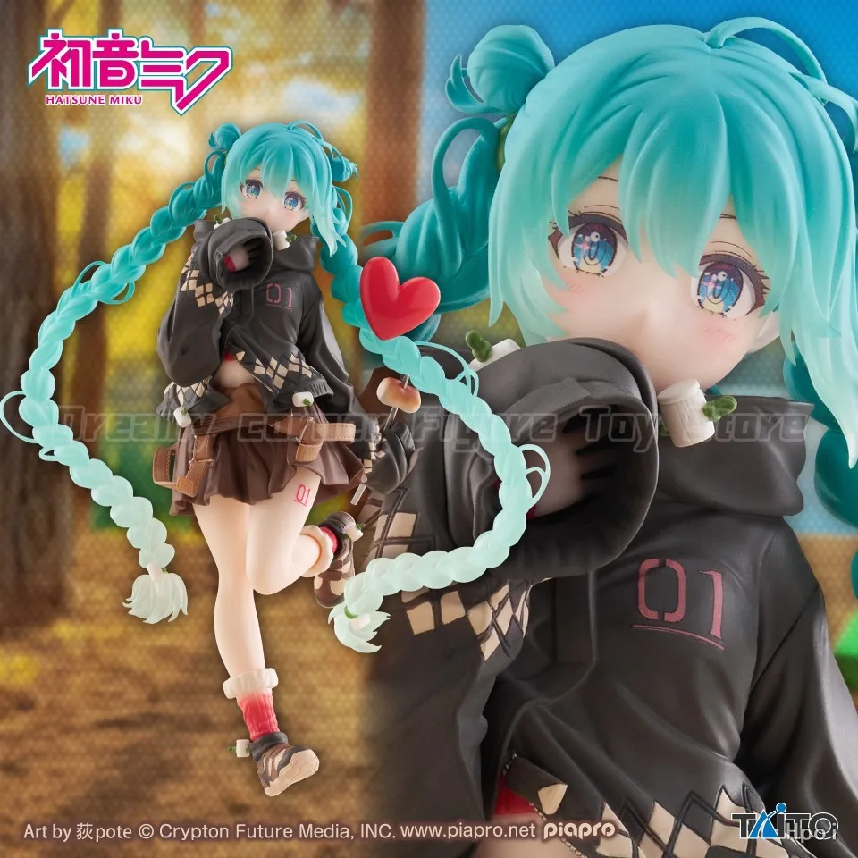 【in-stock】original-taito-fashion-piapro-characters-hatsune-miku-outdoor-figure-collection-model-toy