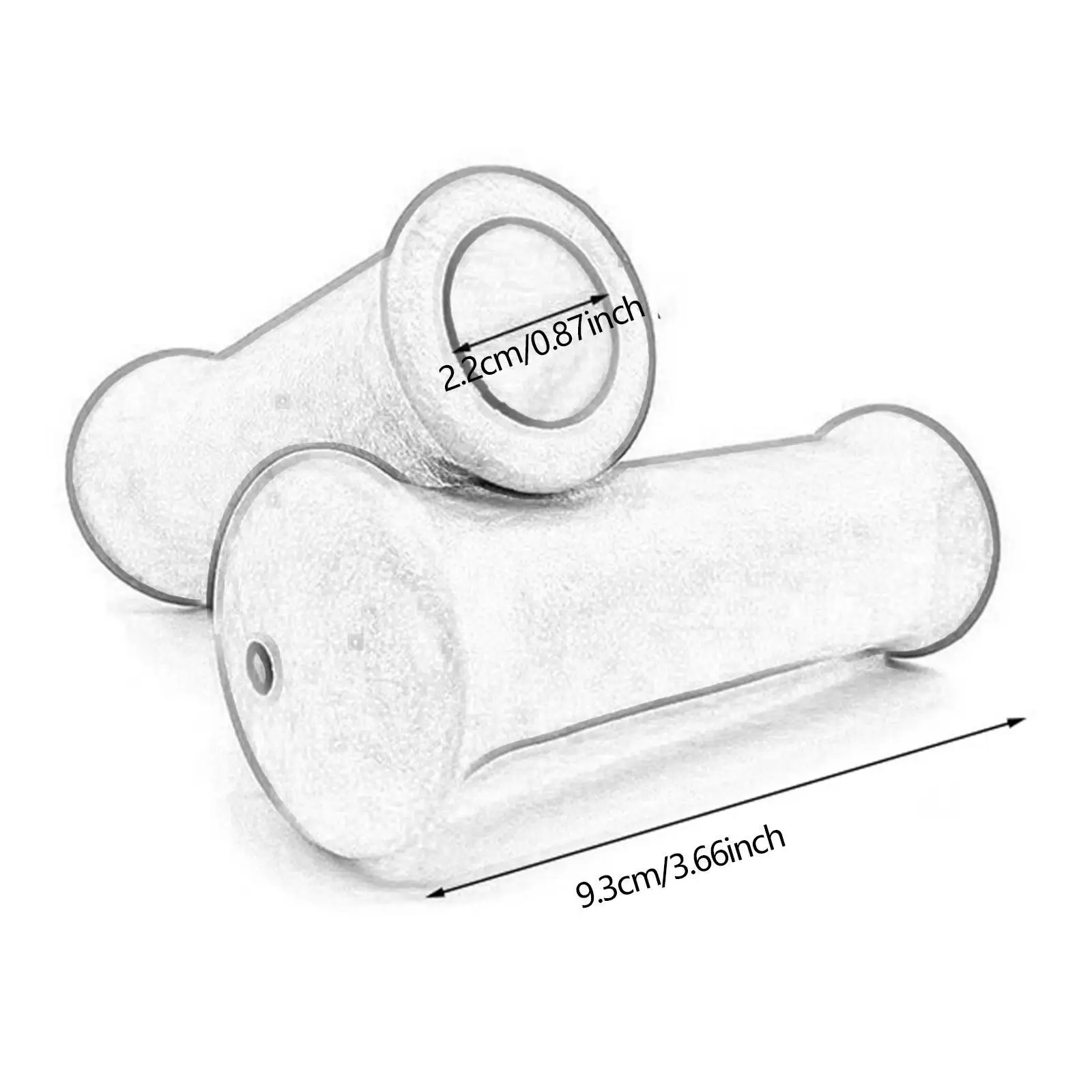 2 pièces enveloppe de guidon de vélo 22mm poignées de guidon de vélo pour enfants pratiques et souples, pour vélos d'enfants vélos d'équilibre vélos de montagne