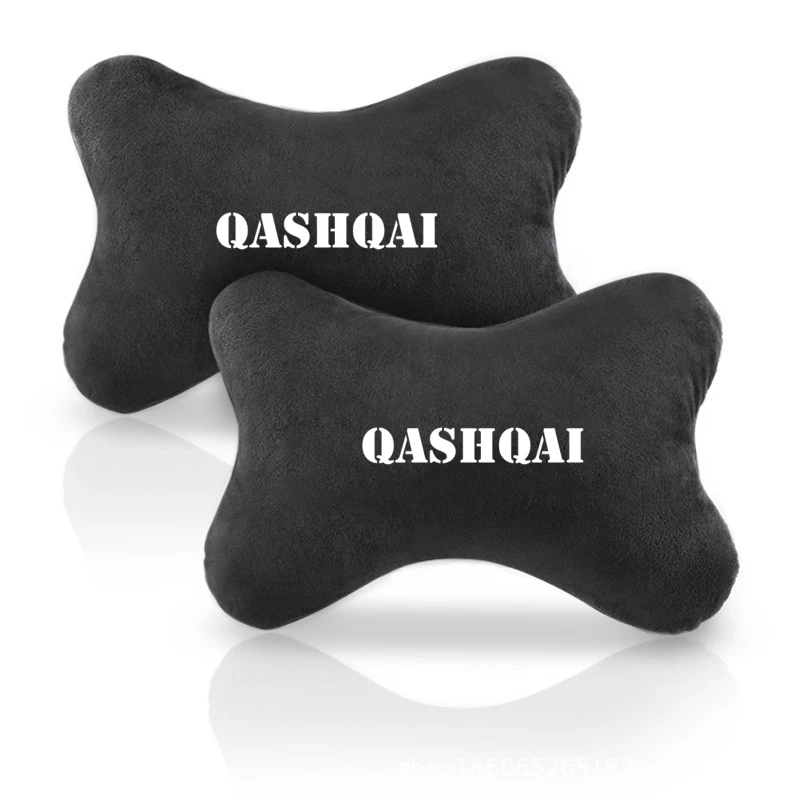 Car Neck Headrest Pillow Auto Car Seat Pillow For Nissan Qashqai J10 J11 2021 2020 2019 2018- 2011 2010 2009 2008 2007
