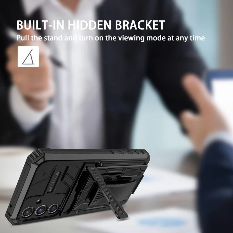 Armor Case For Samsung Galaxy A15 5G A25 A35 A55 A05 A05S A14 A24 A34 A54 A13 A33 Cover Belt Clip Holster Kickstand Coque Funda