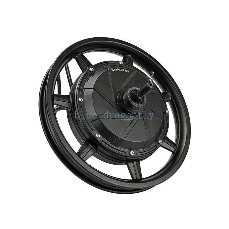 14 inch High Torque Electric Hub Motor Wheel 72v 3500w for Scooter