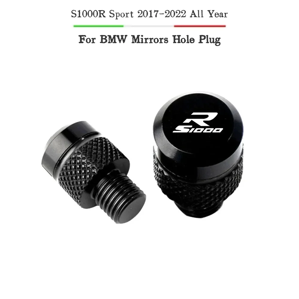 For BMW S1000R S 1000 R Sport 2017-2020 2021 2022 All Year New Accessories Motorcycle M10 Aluminum Mirror Hole Plug Screw Bolt