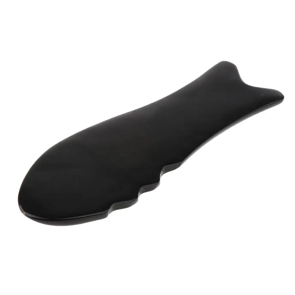 Manual Fish Shaped Board Full Self Massage Scraping Tool for Beauty Salon, Home