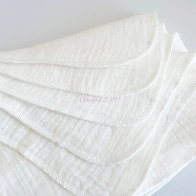 

Y1UB Baby Towel Newborn Baby Infant Cotton Wiping Towel Face Towel Muslin Washcloths Nursing Towel Saliva Wipes 20x20cm