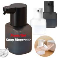 550ml Automatic Soap Dispenser USB Rechargeable Foam Gel Soap Dispenser Electric Hand Sanitizer Dispenser for Kitchen Bathroom