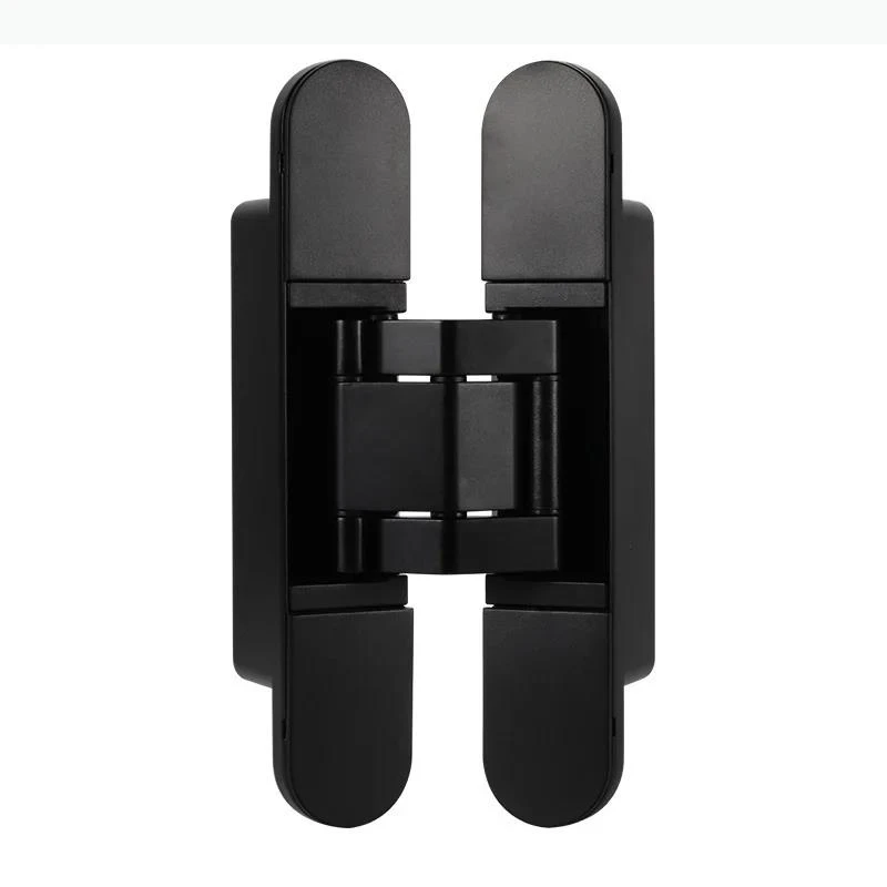 مفصلات أثاث من سبائك الزنك قابلة للتعديل ثلاثية الأبعاد، مفصلات باب مخفية، مفصلات صامتة للباب قابلة للطي