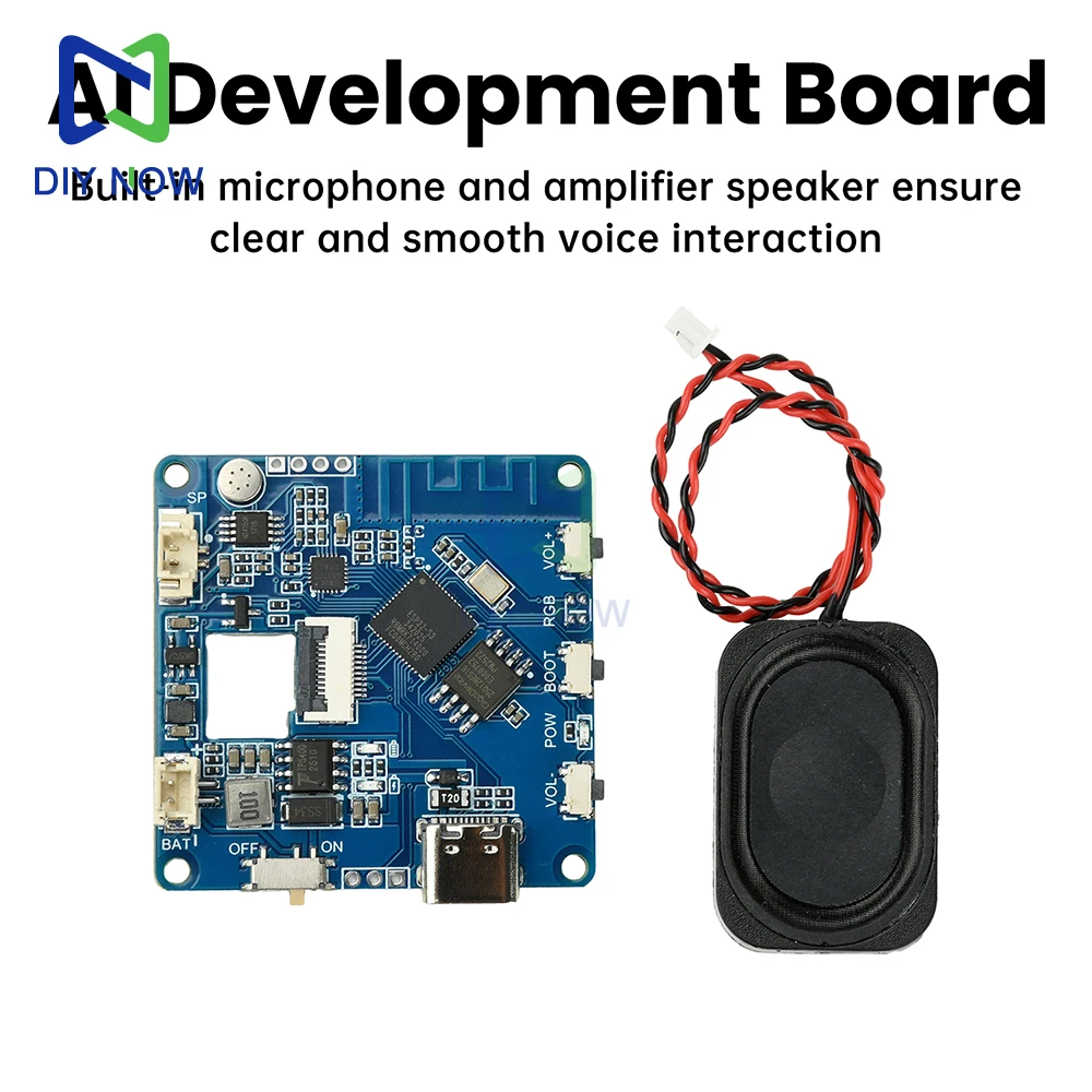 ESP32 AI Voice Module with Type-C Interface