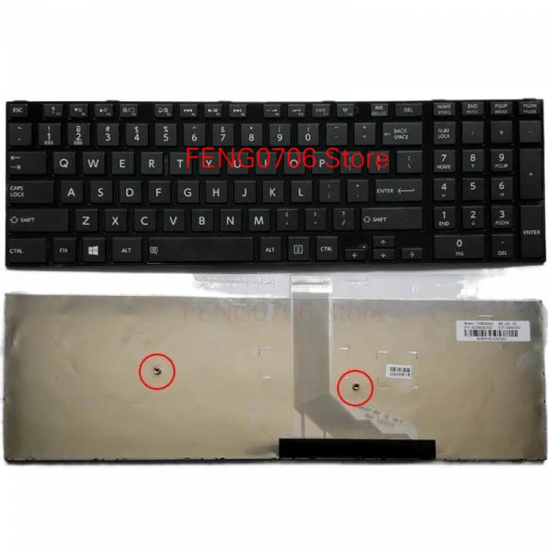 Новая клавиатура для ноутбука toshiba Satellite L55 L55-A L55-A5168 L55-A5184 L55-A5226 A5234 A5278 A5284 A5284NR A5299 A5351 A5385