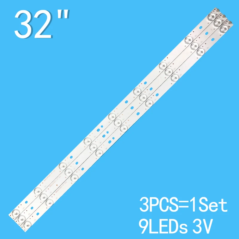 

3pcs 600mm Led Backlight Bar for Tv 32inch LBM320P0901-FF-1 Stv-LC3244wl 32H3C