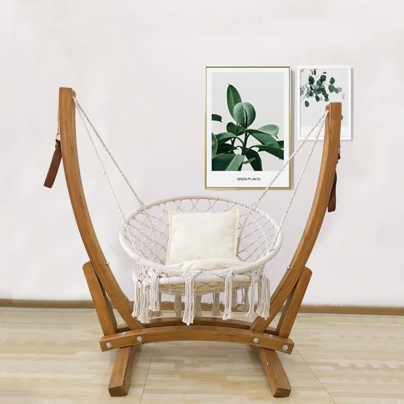 سلة معلقة كرسي داخلي غرفة نوم منزلية كسول سلة معلقة شرفة أرجوحة مهد كرسي
