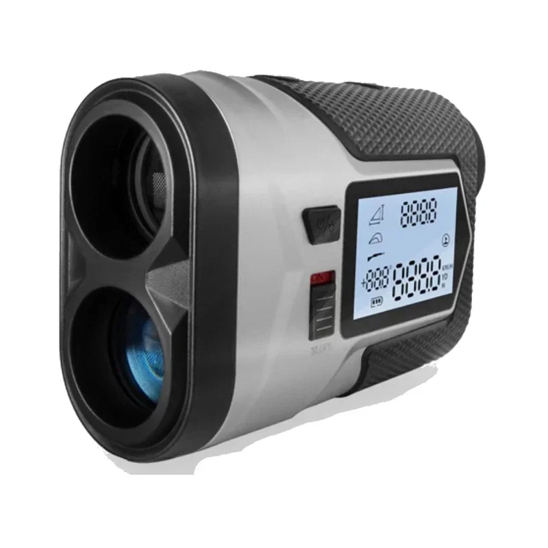 Rechargeable Golf Rangefinder 1200m 650m with Slope Adjusted Flag-Lock Vibration Distance Meter Telescope Hunting