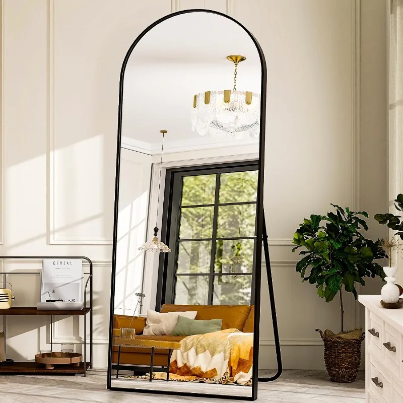 26" x 71" Arched Full Length Mirror - Full Body Mirror - Extra Large Floor Mirrors for Bedroom, Living Room, Bathroom