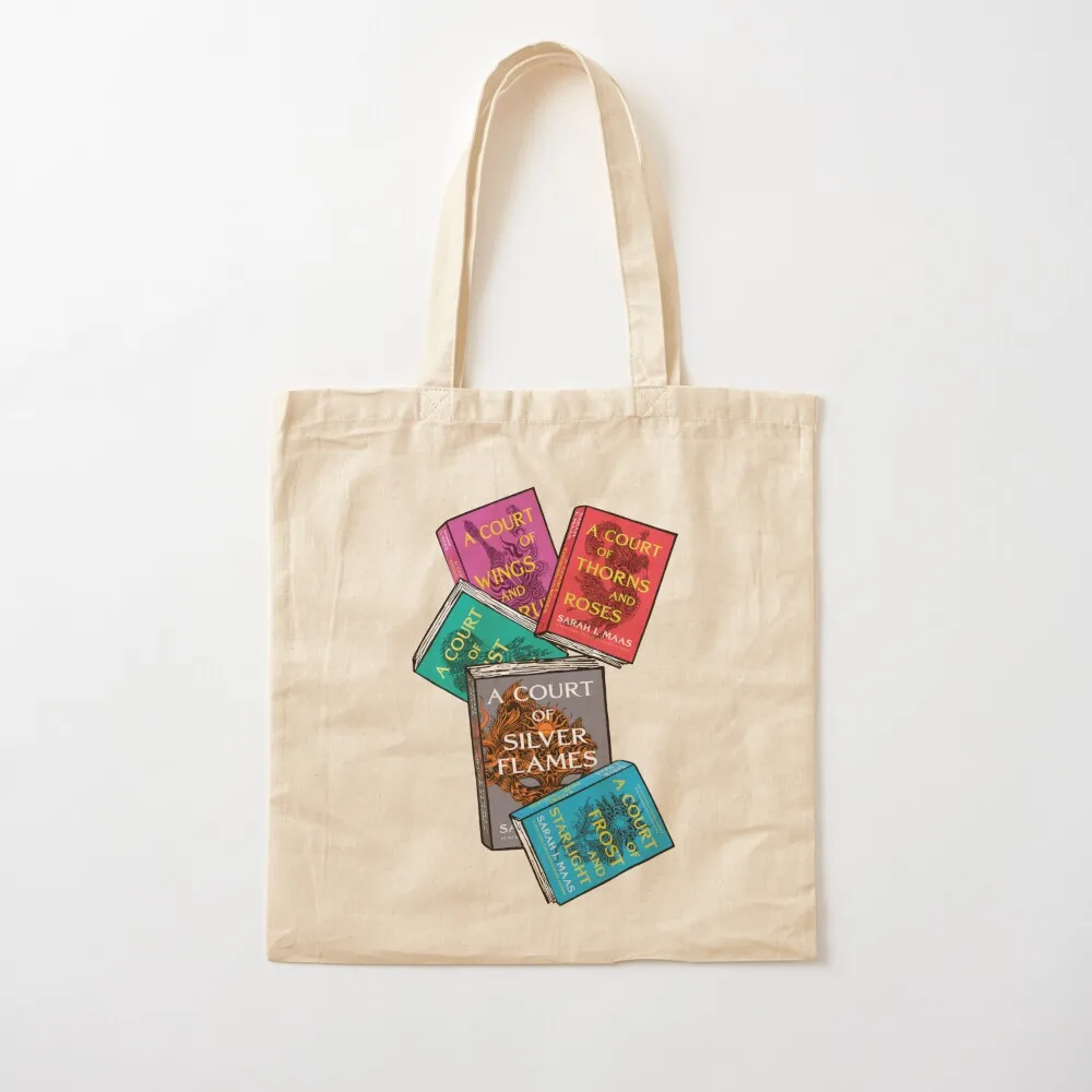 acotar books Bookish 4 Book Pack Book Set Tote Bag the tote bag personalized tote Women's shopper Canvas Bag