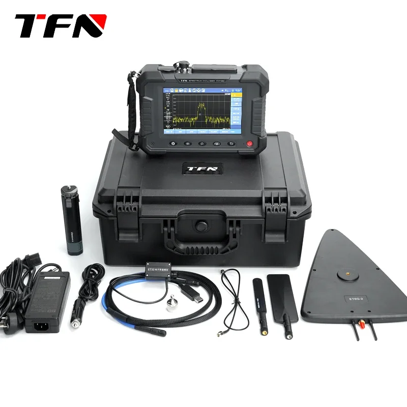 TFN FAT130 9KHz ~ 3GHz RF-spectrumanalysator Draadloos testen Handheld digitale spectrumanalysator