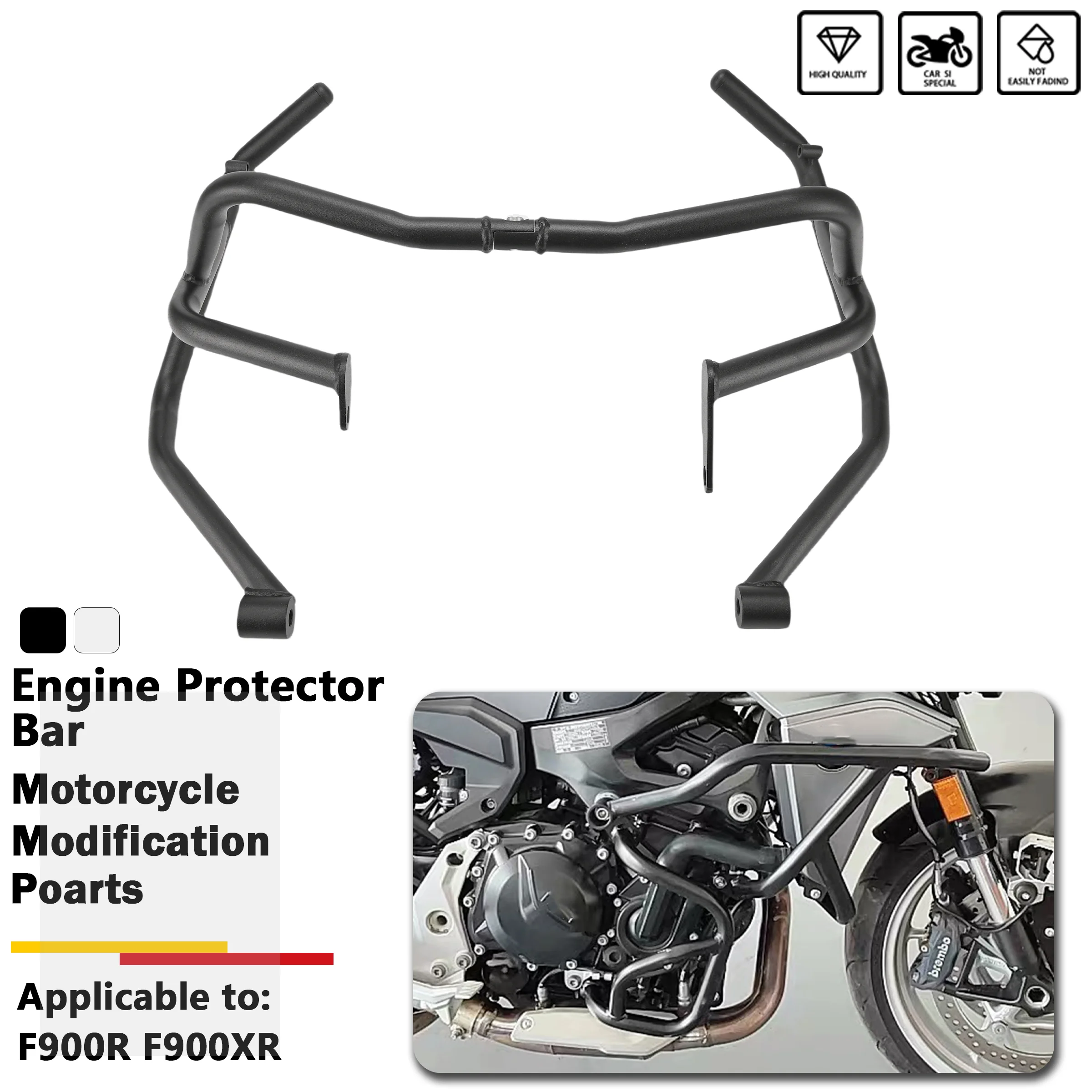 

For BMW F 900R F 900XR F900 R/XR 2020 2021 New Motorcycle Highway Engine Guard Crash Bar Frame Bumper Fairing Protector Bar