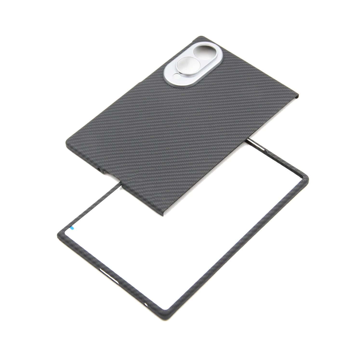 ZXKE True Fiber Case For Samsung Galaxy Z Fold8 JK Embedded Iron Sheet Magnetic Car Support For Magsafe Aramid Fiber Shell