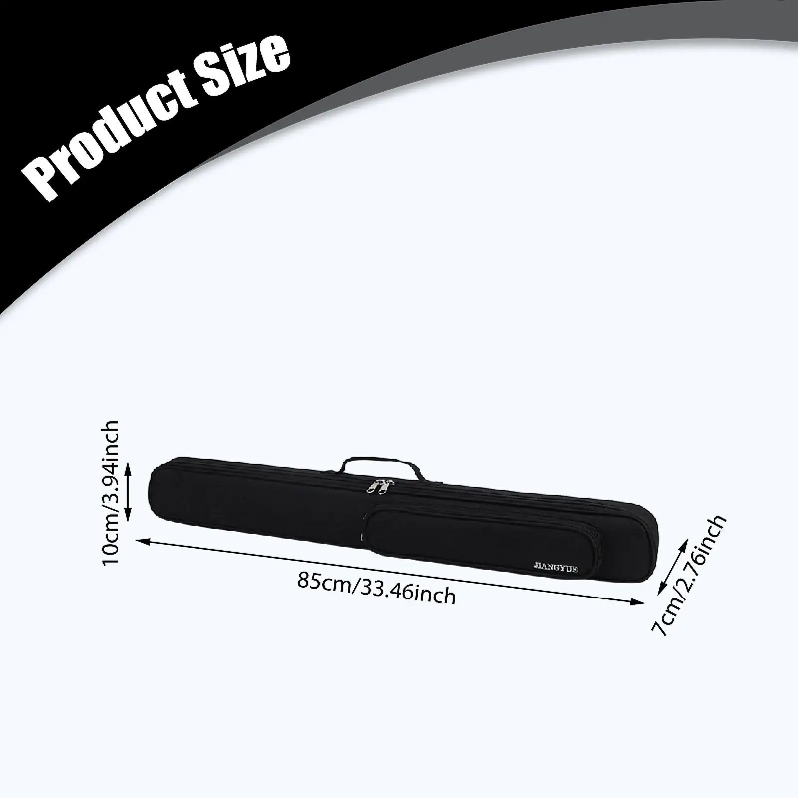 

Stick Carrying Case with Zipper Billiard Cue Protective Bag for Pool Accessories and Snooker Table Supplies Enthusiasts