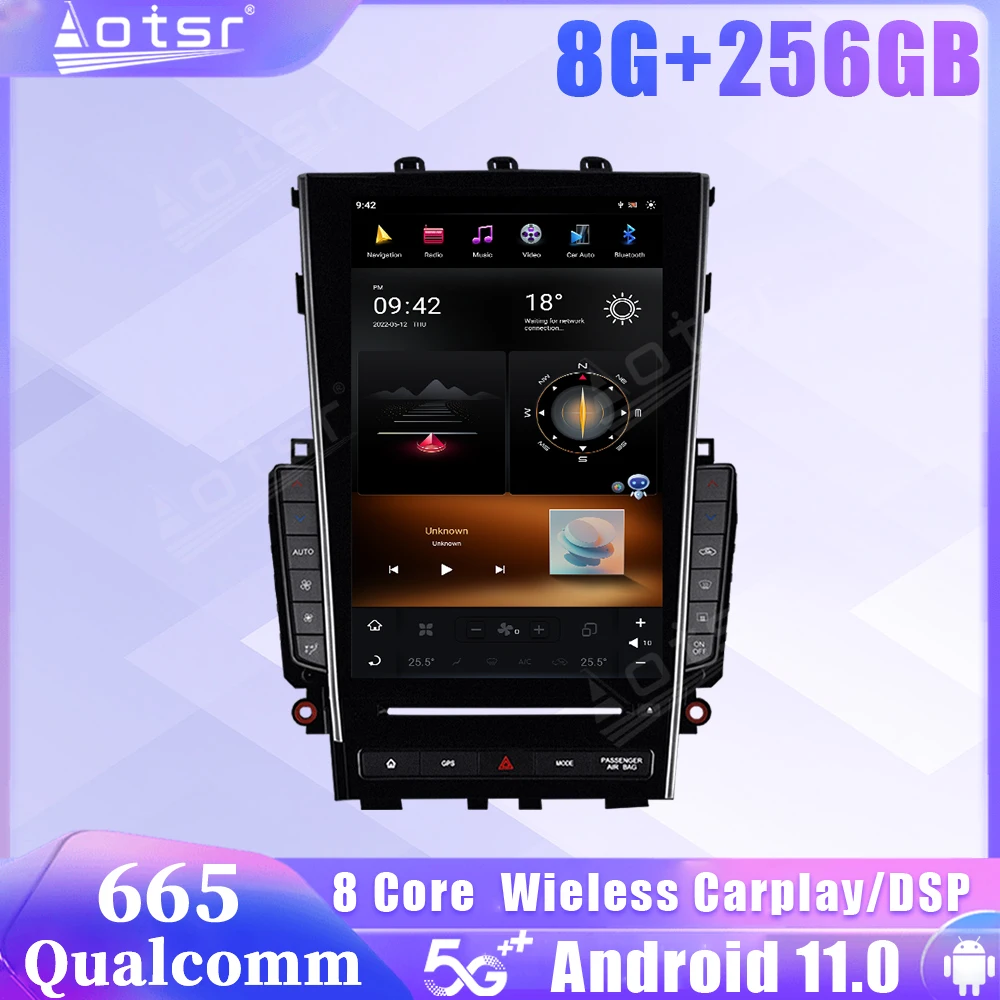 Qualcomm 665 Android 11 Mark 5 Tesla Car Radio For Infiniti Q50 Q50L Q60S 2015 2016 2017 2018 2019 Carplay Auto Stereo Head Unit