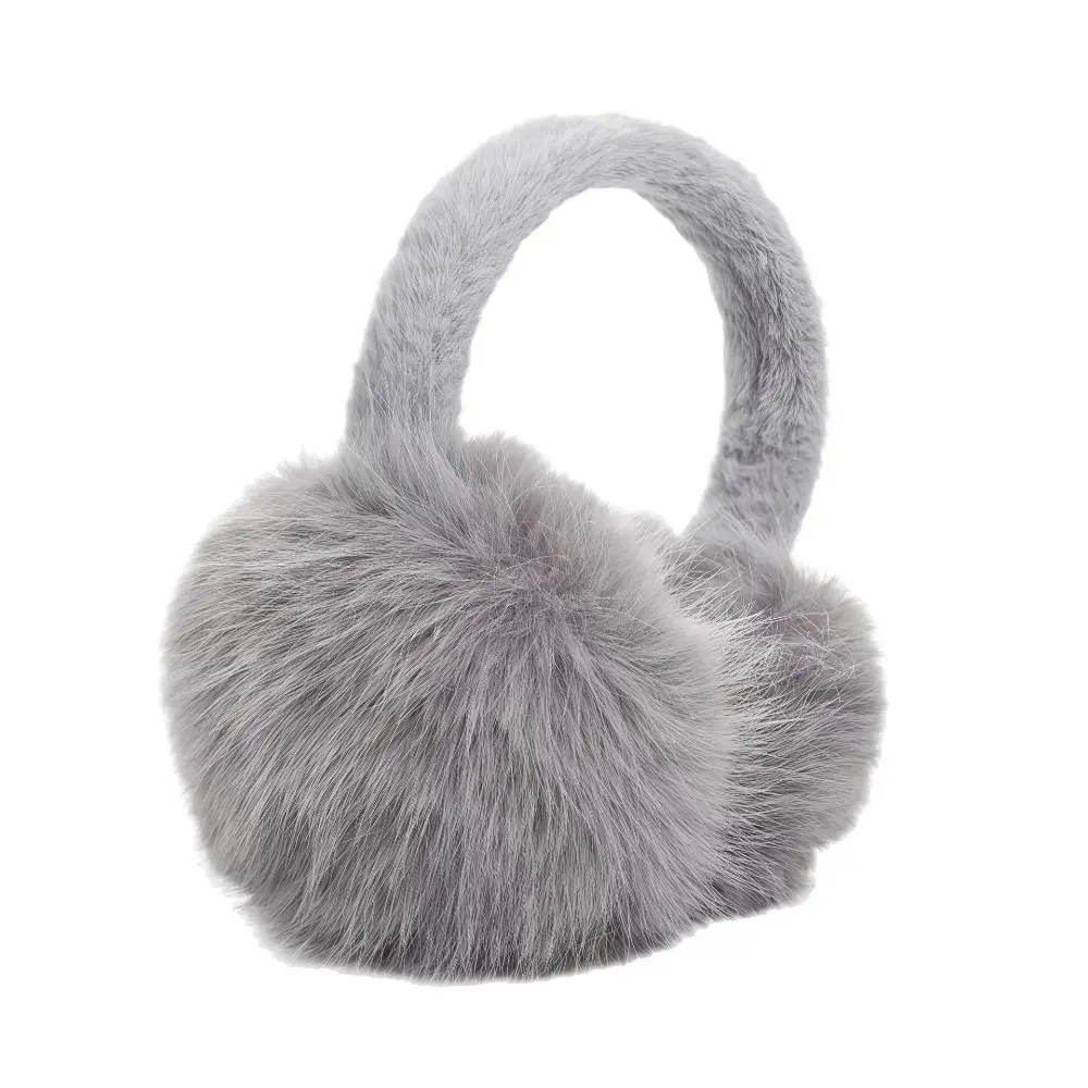 Winter Warm Foldable Earmuffs Thickened Antifreeze Soft Earflaps Cold Protection Folding Ear Warmer For Women Men Outdoor