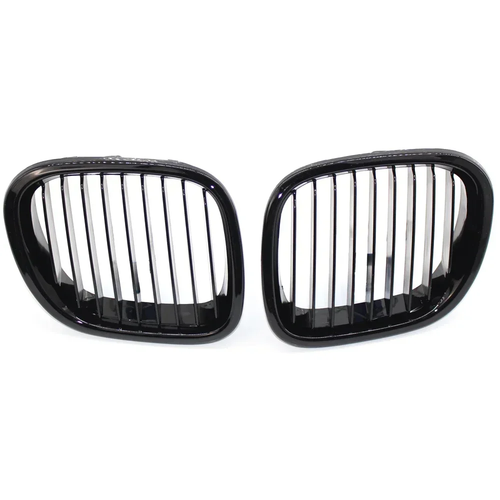 Front Hood Grille Kidney Grille Bright Black Matte Back For BMW Z3 1996 1997 1998 1999 2000 2001 2002 51138397503 51138397504