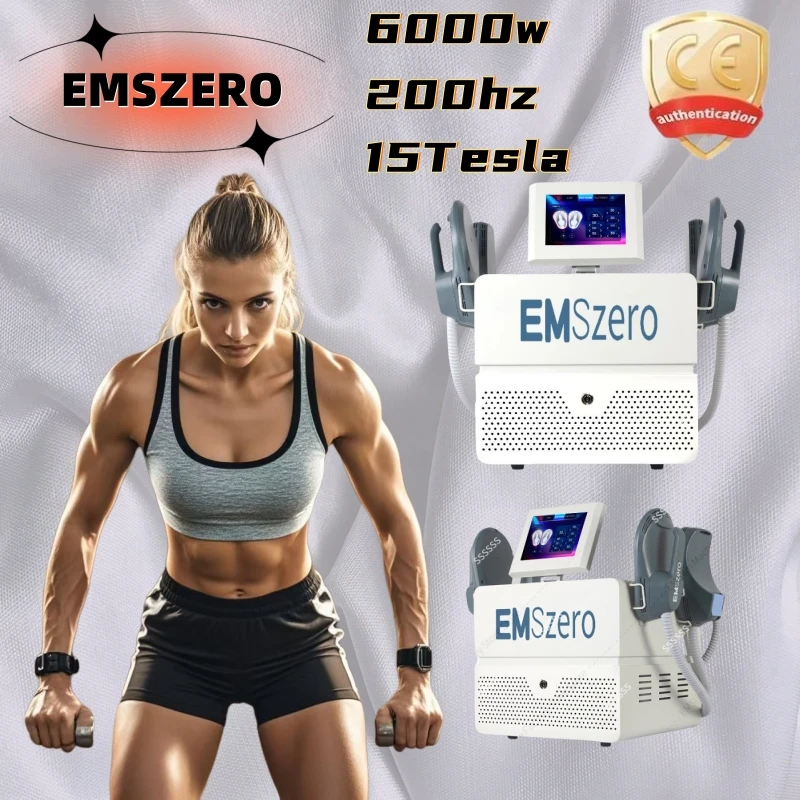 

DLS-EMSZERO Machine RF EMS Body Sculpt 2024 6500W Sculpting Pelvic Pads Fat Muscle Stimulation Slimming Salon