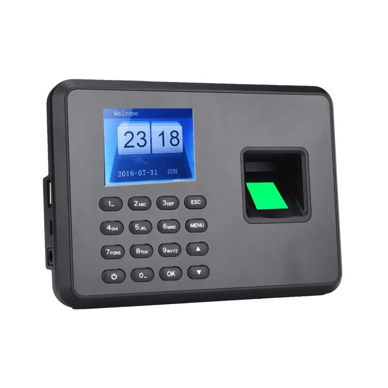 USB, Coleta de dados, Relógio, A3, Employee Fingerprint Machine, Self Service, Relógio, Relógio Livre