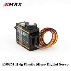 EMAX-Micro Servo Numérique en Plastique pour Modèle RC, ES9modelad II, ES9051, 4.3g, 4g