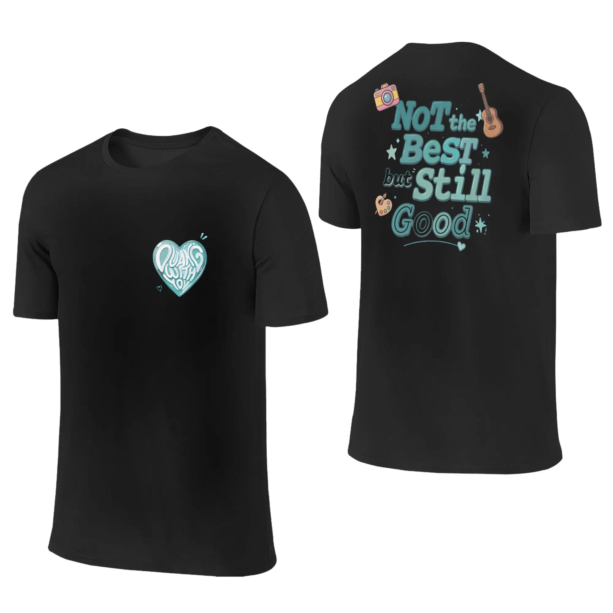 Novelty Thai BL Duang with You T-Shirt Men Round Collar Cotton T