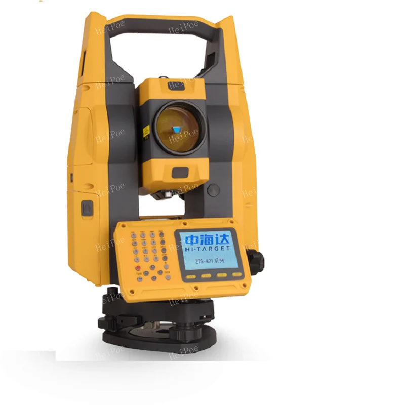 مرحبا الهدف ZTS-421L10 1000 متر العاكس المزدوج aixs المعوض محطة مجموع مع شاشة ملونة وبطارية قابلة للشحن TYPE-C