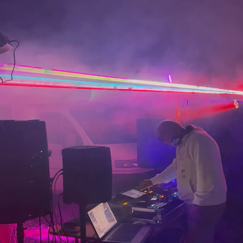 Proyector de Haz RGB de 2W 3W 4W 5W 6W 10W 15W, Escáner de Iluminación Láser para DJ, Bodas, Clubes, Iluminación de Escenario, ILDA, RJ45, EMMA