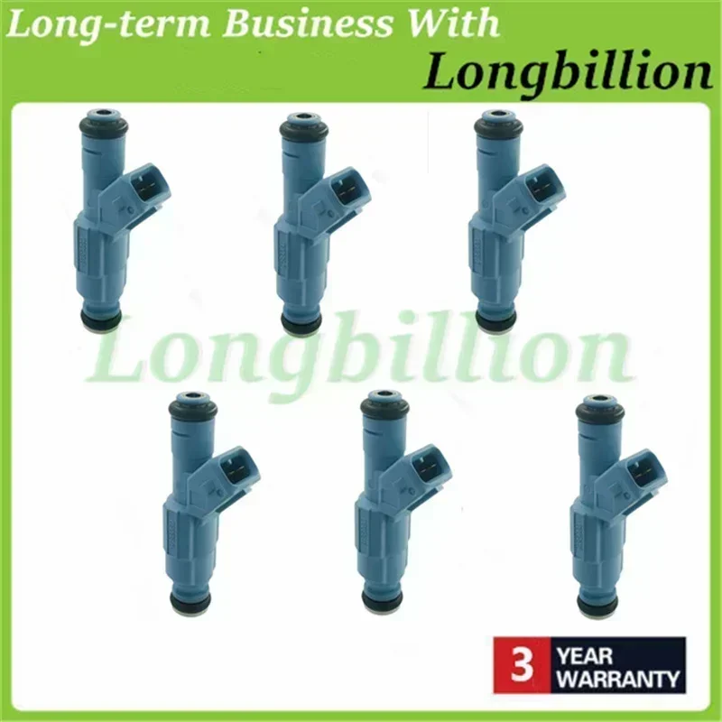 

6PCS New Fuel Injector 0280155830 9186060 290874430 420874430 For VOLVO C70 / S60 / S70 / S80 / V70 KNJ058 FI1125, XPSI28