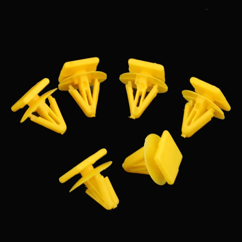 50/100Pcs Car Door Interior Trim Panel Retaining Clips Rivets Plastic Fixed Fastener For Hyundai For Kia 11mm Hole