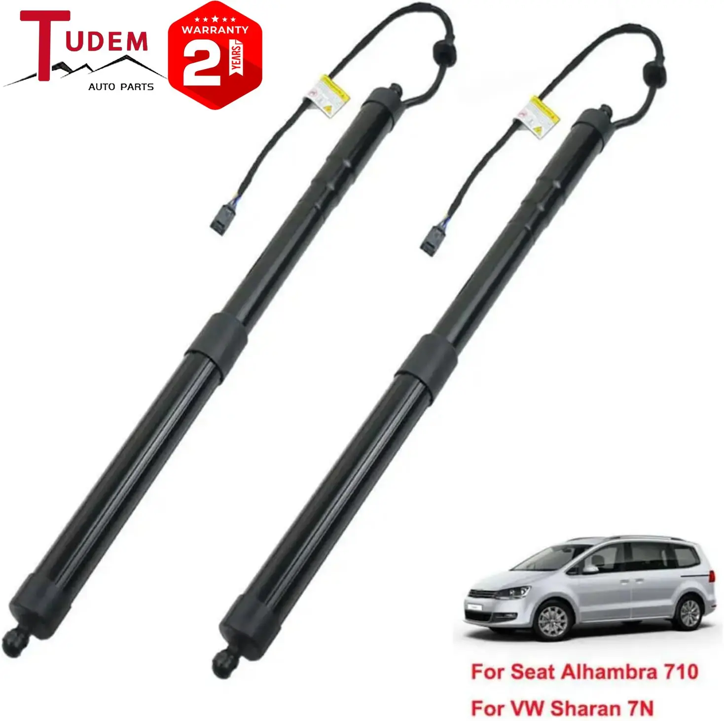 2pcs Electric TAILGATE GAS STRUT For Seat Alhambra For VW Sharan (7N) 2010 7N0827851E