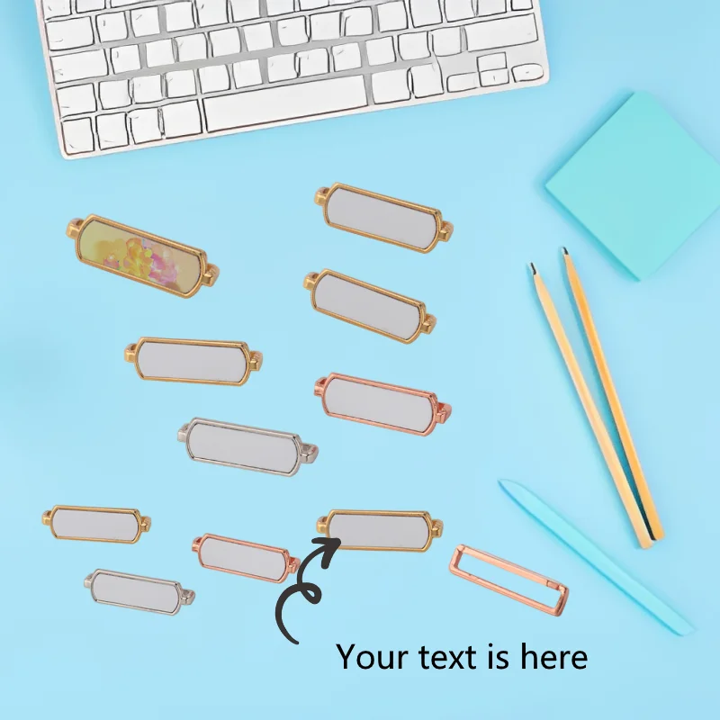 Personalised custom text watch accessories - sublimated text decoration, DIY watch strap decoration