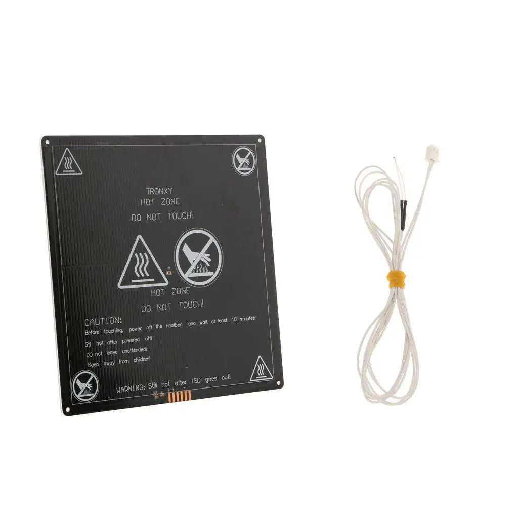 

3D Printer Heat Bed 220x220mm Heated Bed MK3 with Thermistor NTC High Stability Hot Bed for Reprap Machine