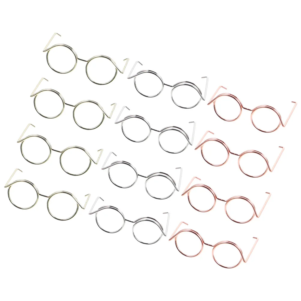 

12 Pcs Craft Sunglasses to Decorate Eyeglasses Toy for DIY Supply Clothing Accessories Set Dress