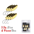 3.5g Gold 6PCS