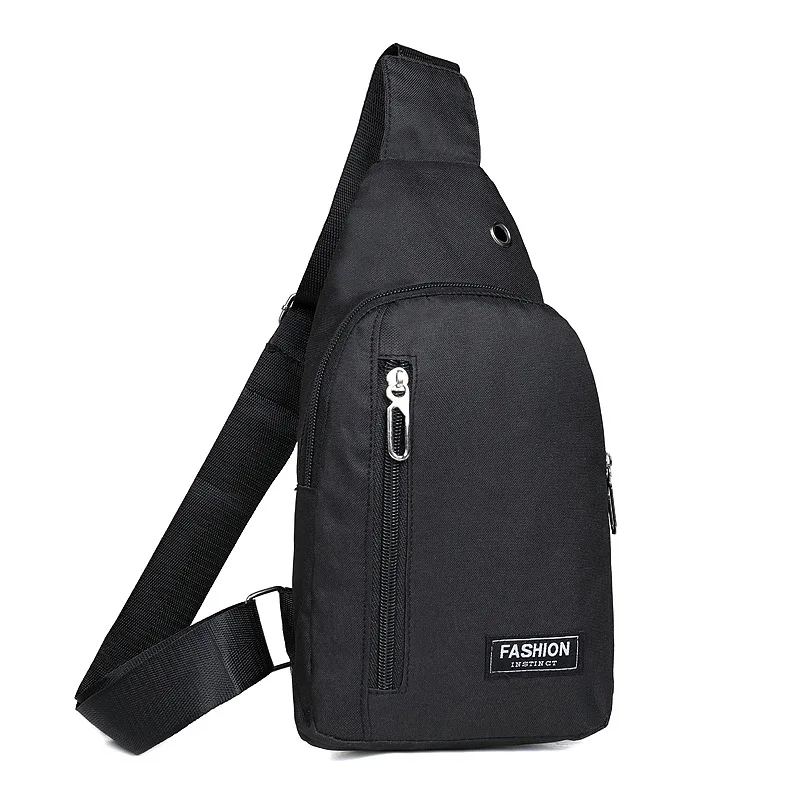 Novo masculino na moda casual pequeno ombro saco de lazer viagem esportes ao ar livre pacote mensageiro crossbody estilingue peito saco pacote para o sexo masculino