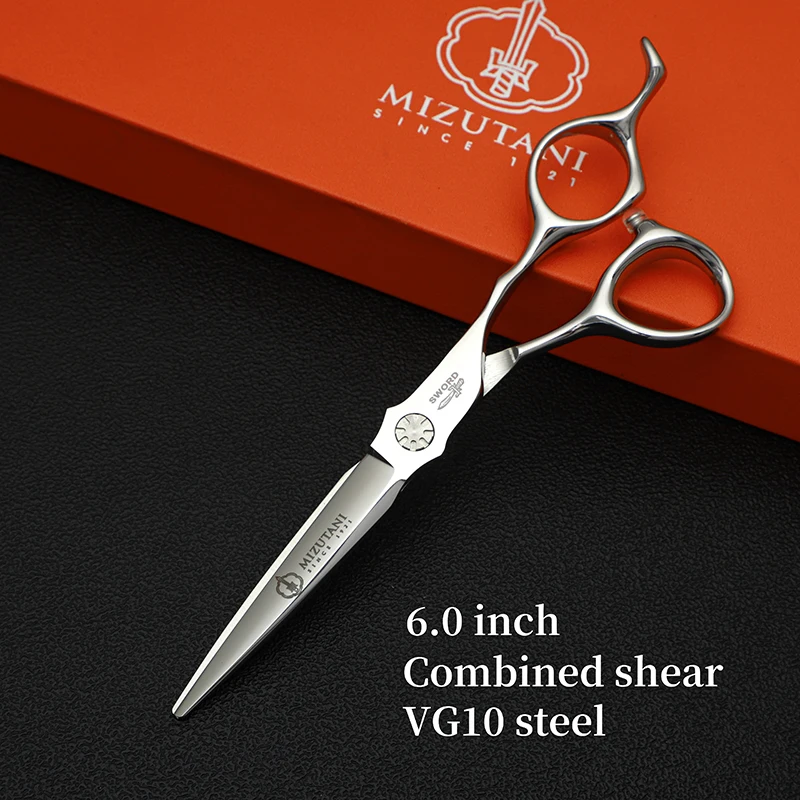 

MIZUTANI professional hairdressing scissors thinning shears 6.0-7.0inch barber scissors 440Csteel Hair cutting machine