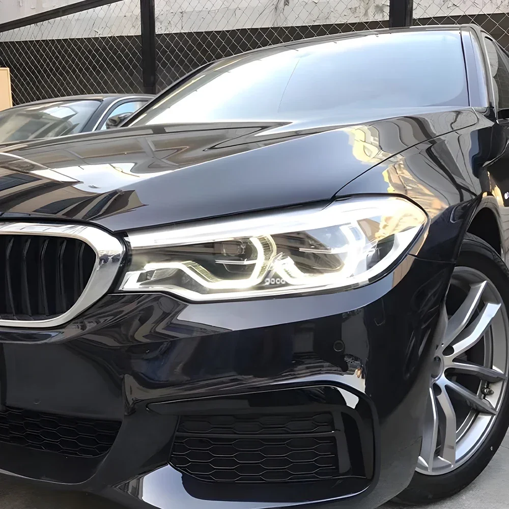 

Автомобильные лампы для BMW 5 серии G30 G38 2018-2020, светодиодные автомобильные фары в сборе, обновление, аксессуары для линз проектора с высокой настройкой