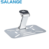 Salange Projector Sliver Wall Mount Stand Ceiling Bracket Holder for HY300 J15 HY320 Mini Projector DV Security Web Camera