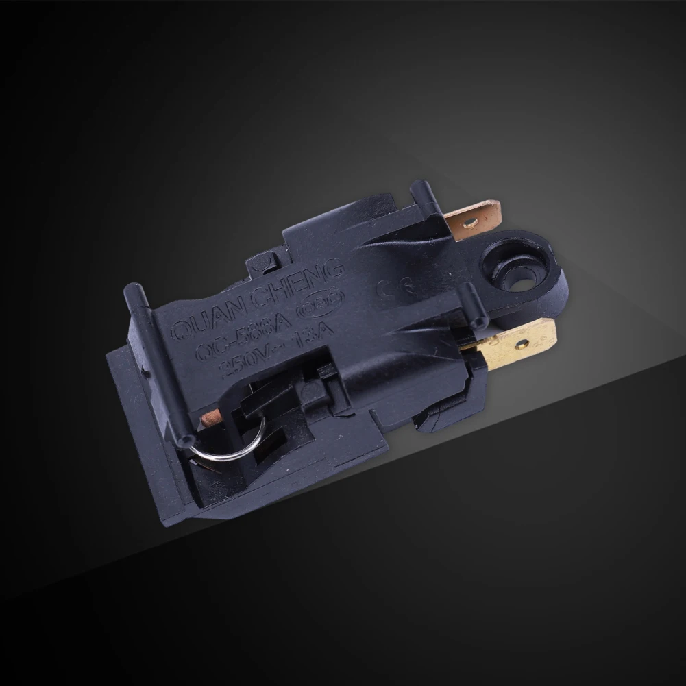 電気ケトル電源スイッチ 13A 250V サーモスタットスチームスイッチユニバーサルアクセサリーケトルサーモスタットスイッチプラスチック + 金属