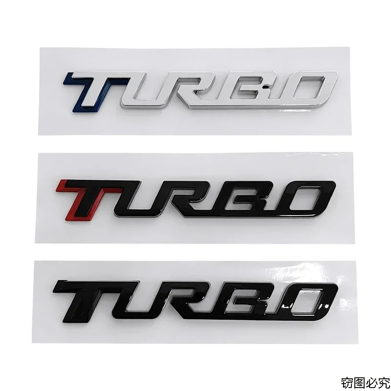 

ABS TURBO значок автомобиля эмблема багажника наклейка задняя боковая наклейка для Toyota Lexus Nissan Honda Audi Mazda Peugeot BMW аксессуары