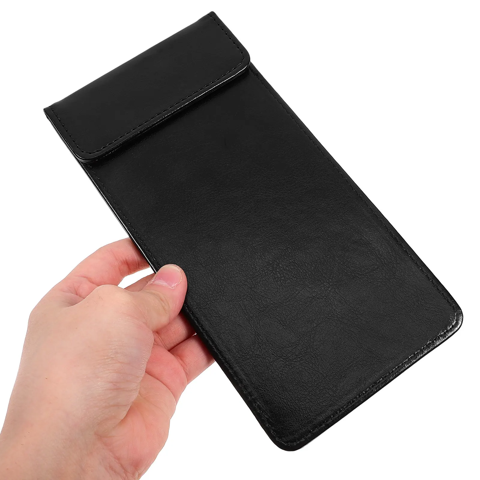 

Menu Clipboard Magnetic Buckle Faux Multi-Functional for Restaurants Cafes Bars Receipt Holder