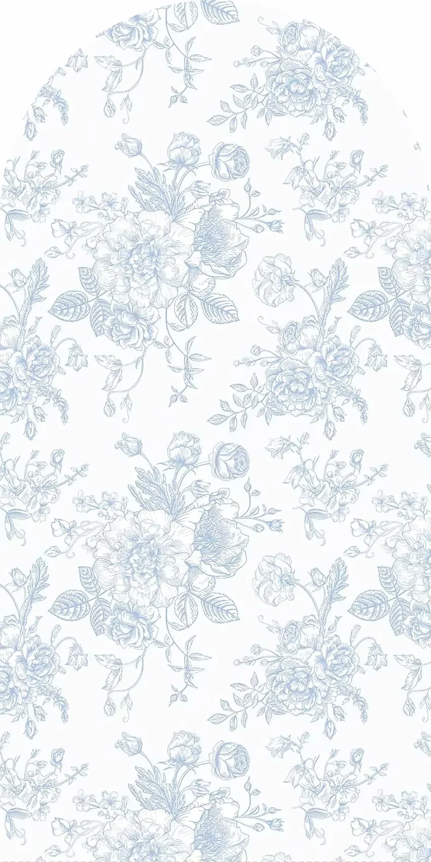 Mehofond Custom 2-Sided Blue Pattern Bows Floral Kids Birthday Party Baby Shower Covers Chiara Arch Background Decor Backdrop