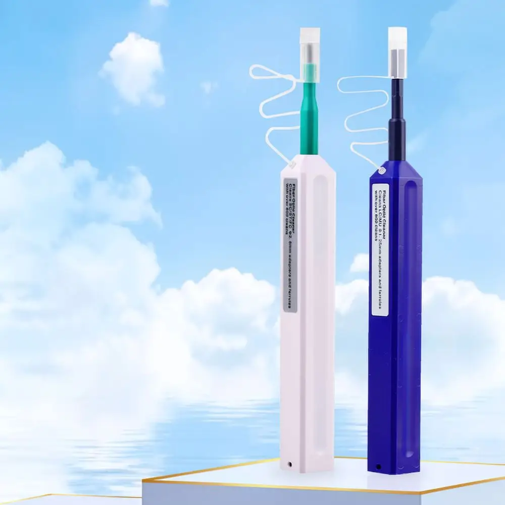 Efficient Fiber Optic Cleaner Pen For SC FC ST Connectors One Click Cleaning Applicator Professional Network Repair Tool Device