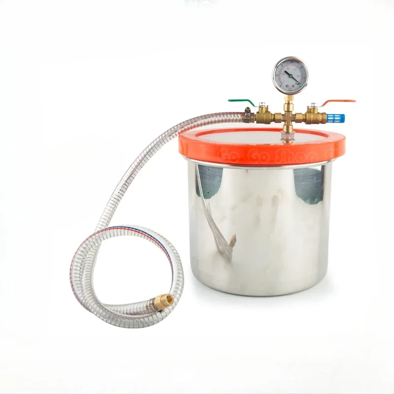 Vacuum box defoaming bucket Water defoaming machine Stable bucket Epoxy resin Silicone defoaming bucket Vacuum pump tank