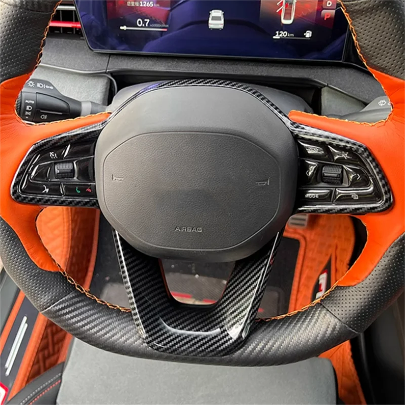 

Для GEELY Binray Cool 2022 2023 интерьерная формовка Автомобильная рамка рулевого колеса декоративная крышка отделка автомобильный Стайлинг