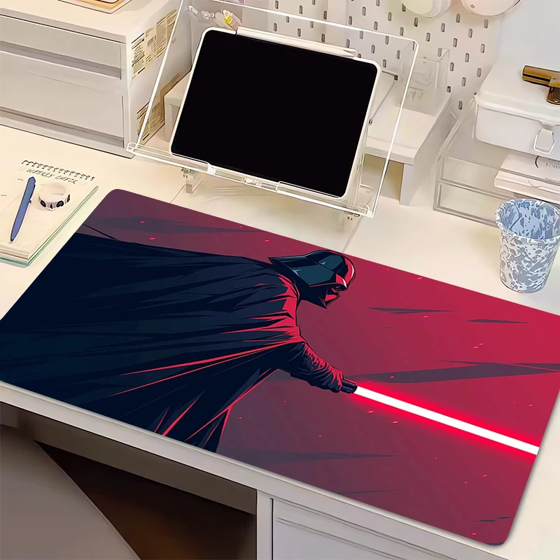

Коврик для мыши 90x40 см Star Wars, профессиональный игровой коврик для киберспорта, с резиновым краем Speed Lock, XXL, удлиненный, для стола, коврик для мыши и клавиатуры